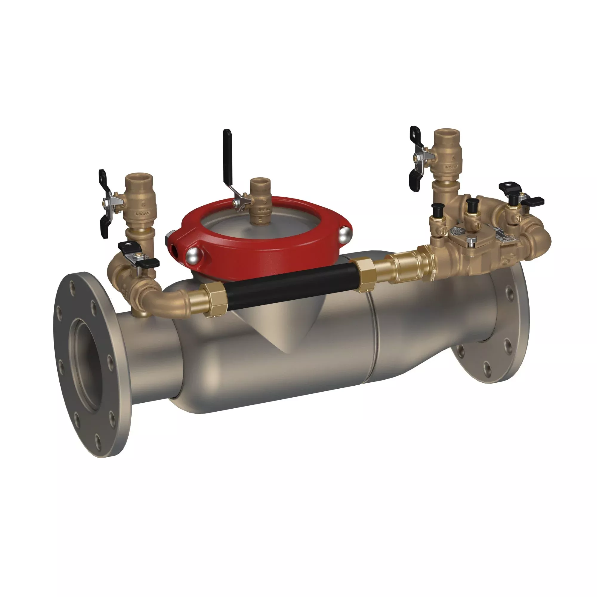 0691577 (Ames-Deringer) | 2-1/2 Inch | SS Double Check Detector Backfl