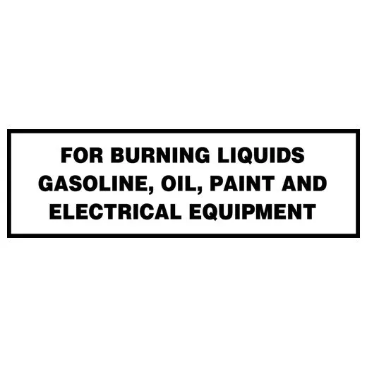 Accuform LFXG560VSP Fire Safety Labels