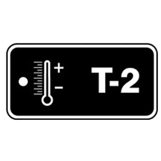Accuform TDF802XVE Energy Source Identification Standard Tag: Thermal