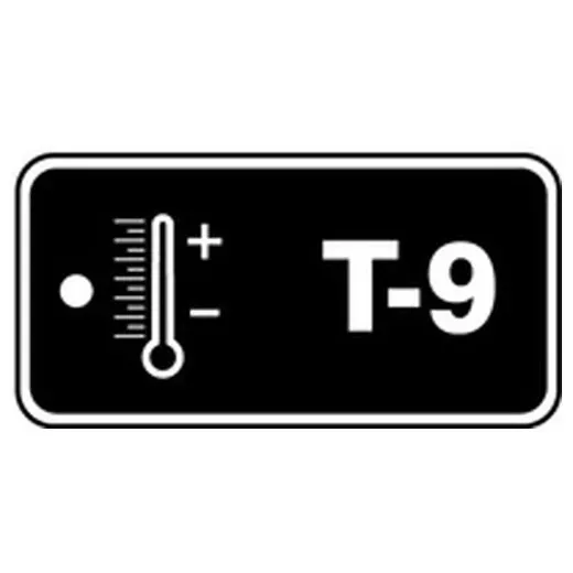 Accuform TDF809VPE Energy Source Identification Standard Tag: Thermal