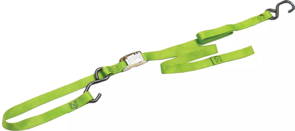 Ancra Classic Tie-Downs Neon Green 66"X1" Pair - 29-1055 - A&D Discount Performance