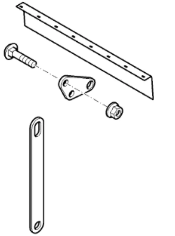 BE24278 - Adjustable Swathboard Mounting Parts