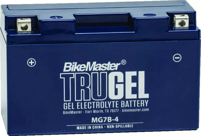 BikeMaster TruGel Battery - MG7B-4 - A&D Discount Performance