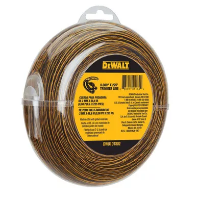 DEWALT 0.080 in x 225 ft Trimmer Line DWO1DT802