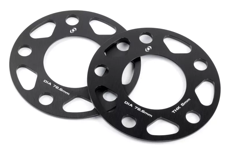 Dinan Wheel Spacers - 5x120 - 72.6mm CB - 5mm Thick (Set of 2) - A&D Discount Performance