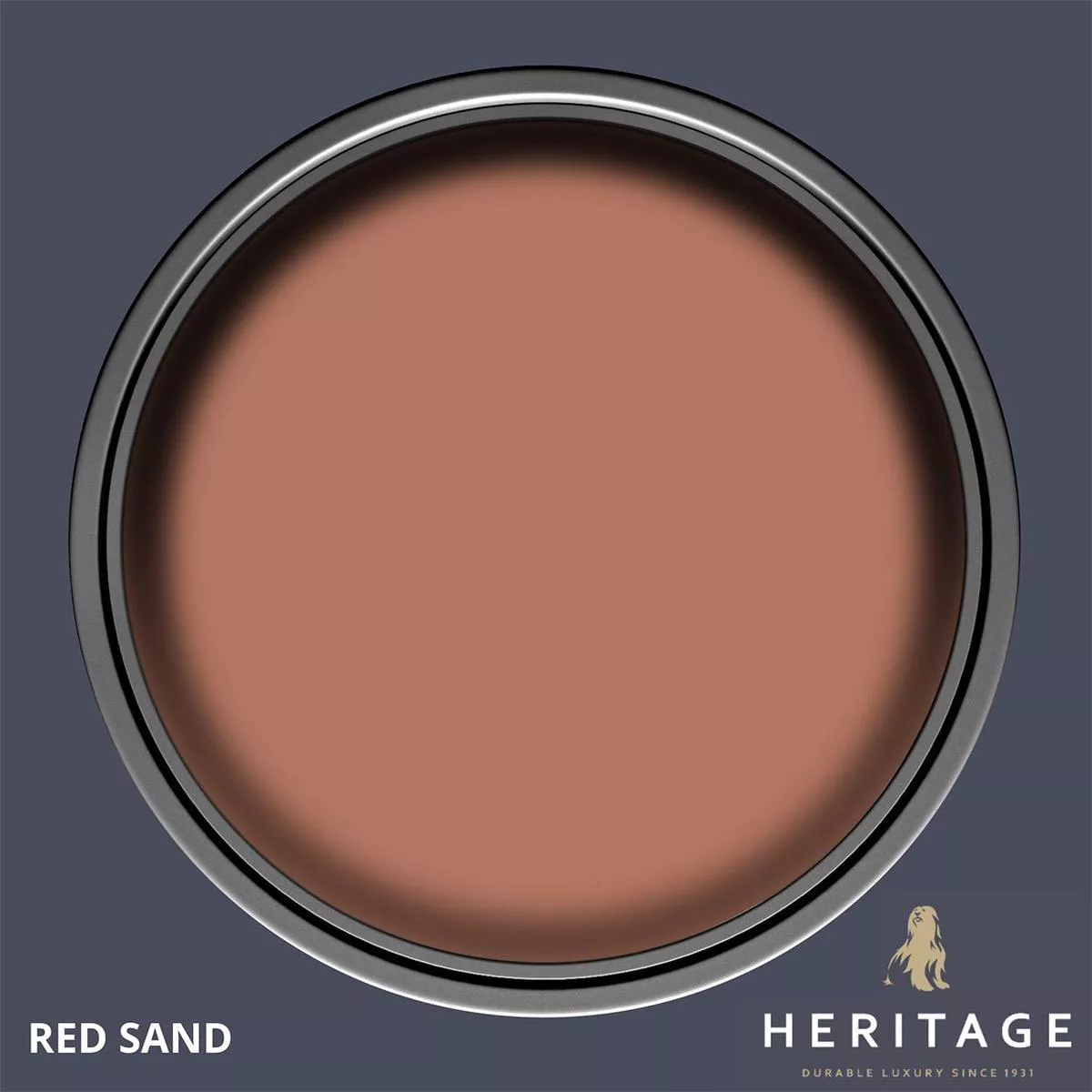 Dulux Heritage Velvet Matt Red Sand 1L