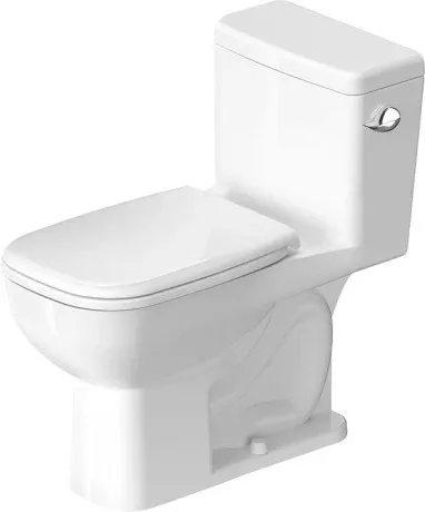 Duravit - D-Code 1.28 GPF Single Flush Elongated ADA Compliant One Pie