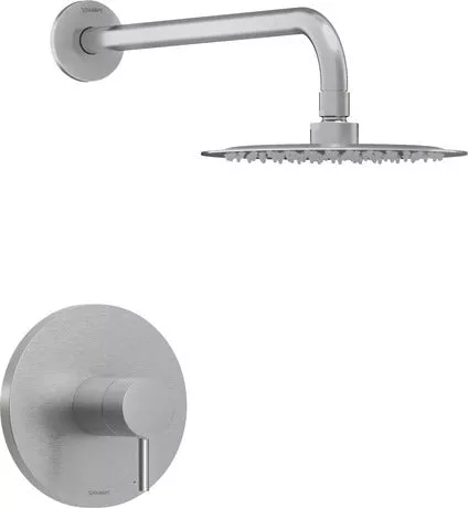 Duravit - DuraCircle Single Function Shower Faucet Kit, Pressure Balan