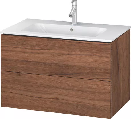 Duravit - L-Cube 32 5/8" Floorstanding Two Drawer Single Vanity, Inclu