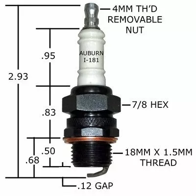 E5-I-181 (Auburn) | Auburn Electrode | Igniter