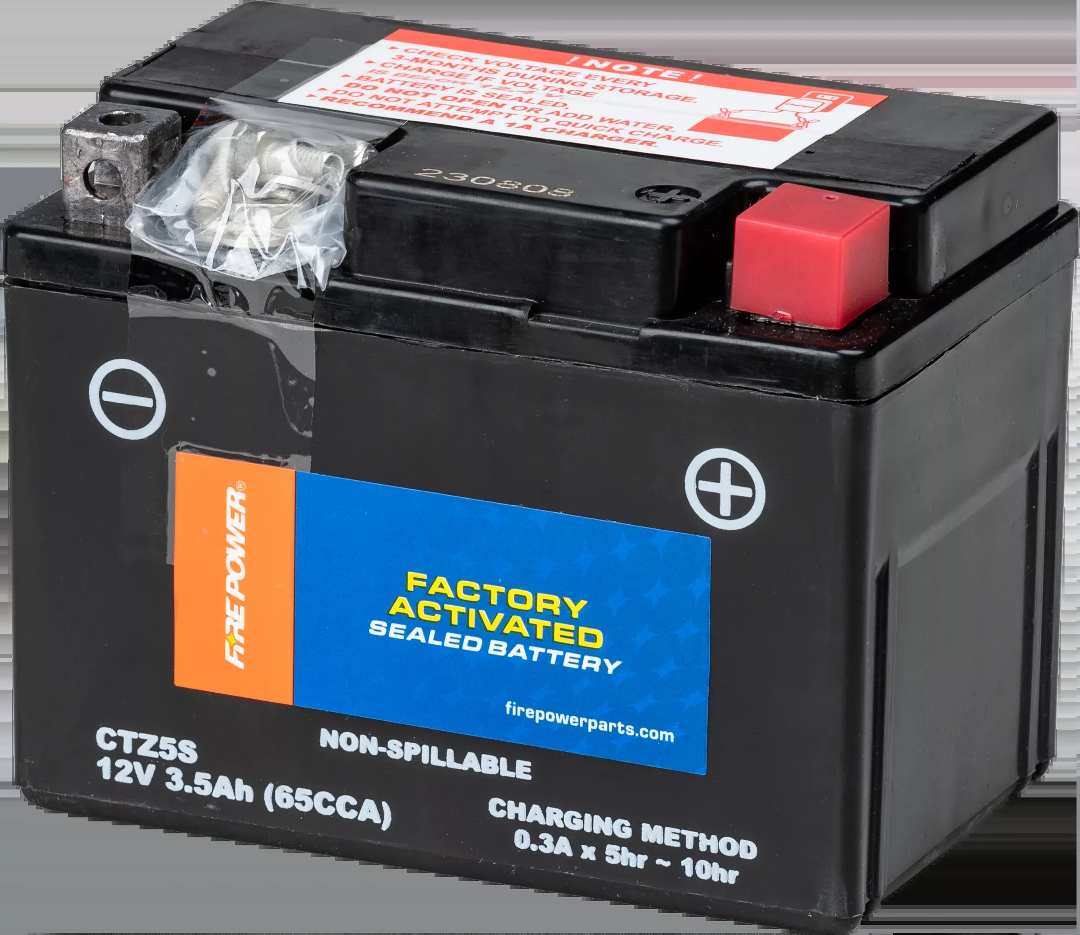 Fire Power Battery Ctz5s Sealed Factory Activated - 49-2302 - A&D Discount Performance