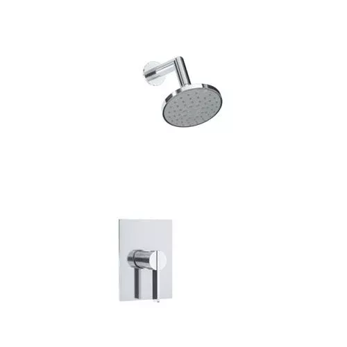 Flusso - Single Output Shower Set With ABS Shower Head & Arm