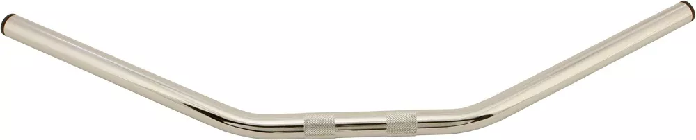 HardDrive 1" Drag-Bar 0" Rise Chrome - 820-1132C - A&D Discount Performance