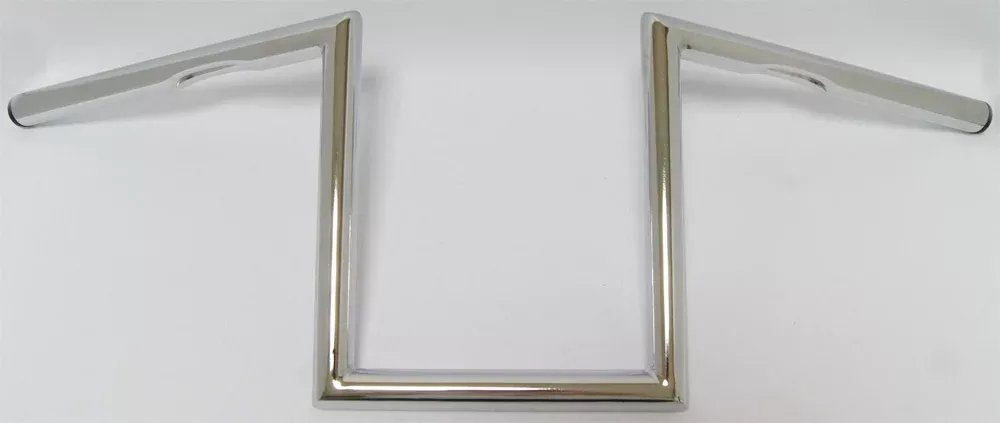 HardDrive 1" Z-Bar Dimpled 10" Chrome - 820-1204