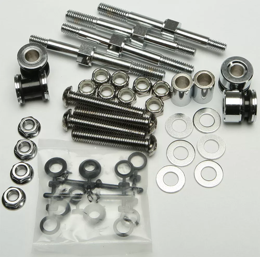 HardDrive Docking Hardware Kit Chrome Flstc 00-02 - 820-2231