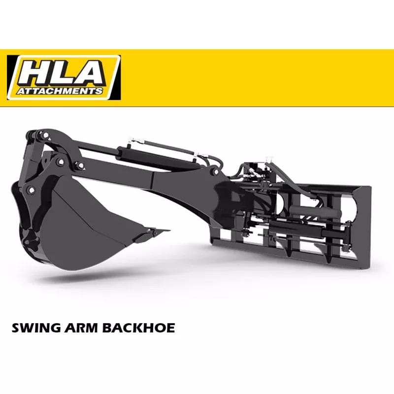 HLA backhoe attachment for skid steer