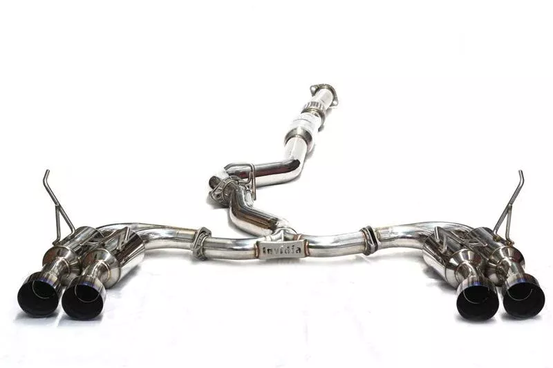 Invidia 12+ Subaru BR-Z/FR-S Gemini/R400 Single Layer Titanium Tip Cat-back Exhaust - A&D Discount Performance