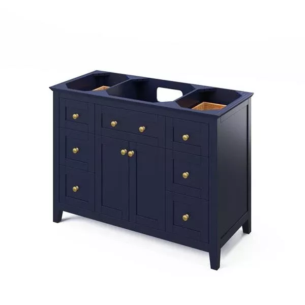 Jeffrey Alexander - 48 Inch Chatham Single Sink Free Standing Vanity C