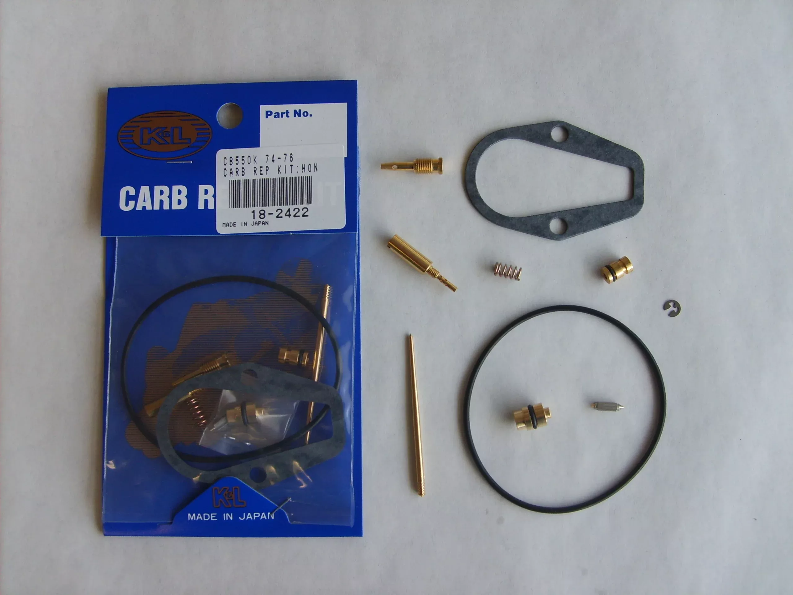K&L Carburetor Repair Kit - 118-2422 - A&D Discount Performance