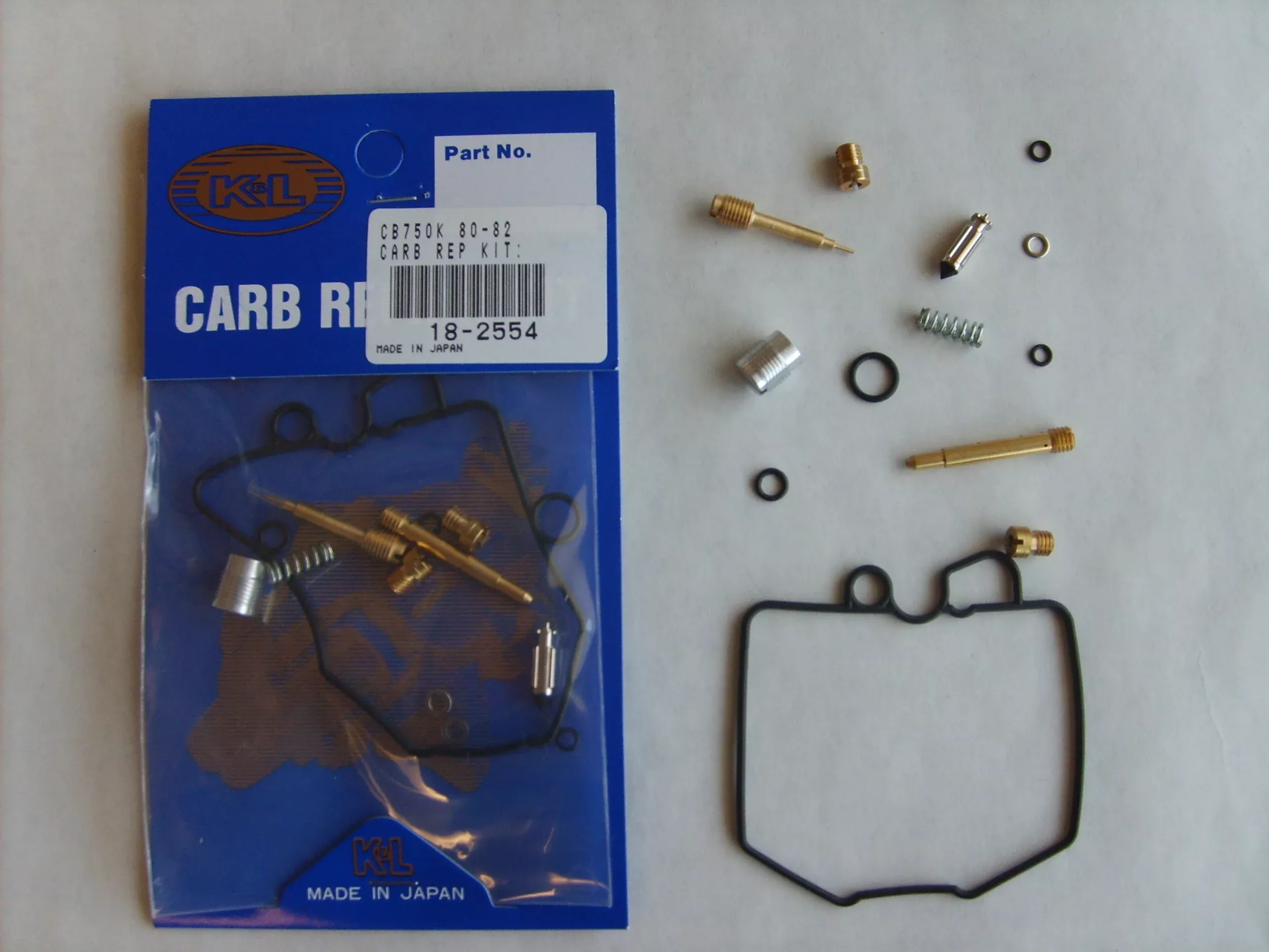K&L Carburetor Repair Kit - 118-2554 - A&D Discount Performance