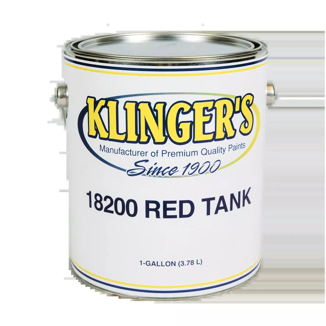 K18200 (Klinger Paint) Paint-Klinger Red Tank Enamel Gal