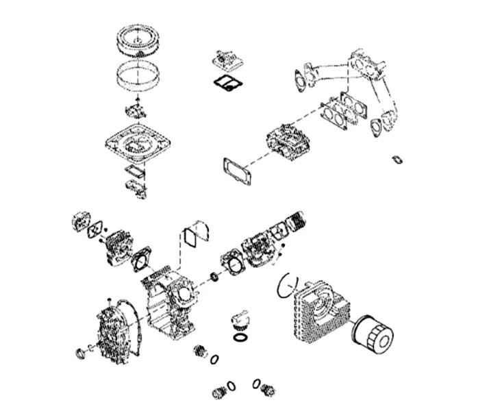 MIA10496 - Engine Gasket Kit