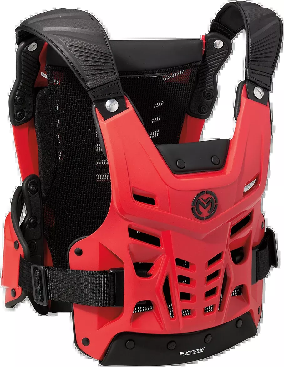 Moose Offroad Synapse Lite Protector - Red/Black - M/L - 2701-0996 - A&D Discount Performance