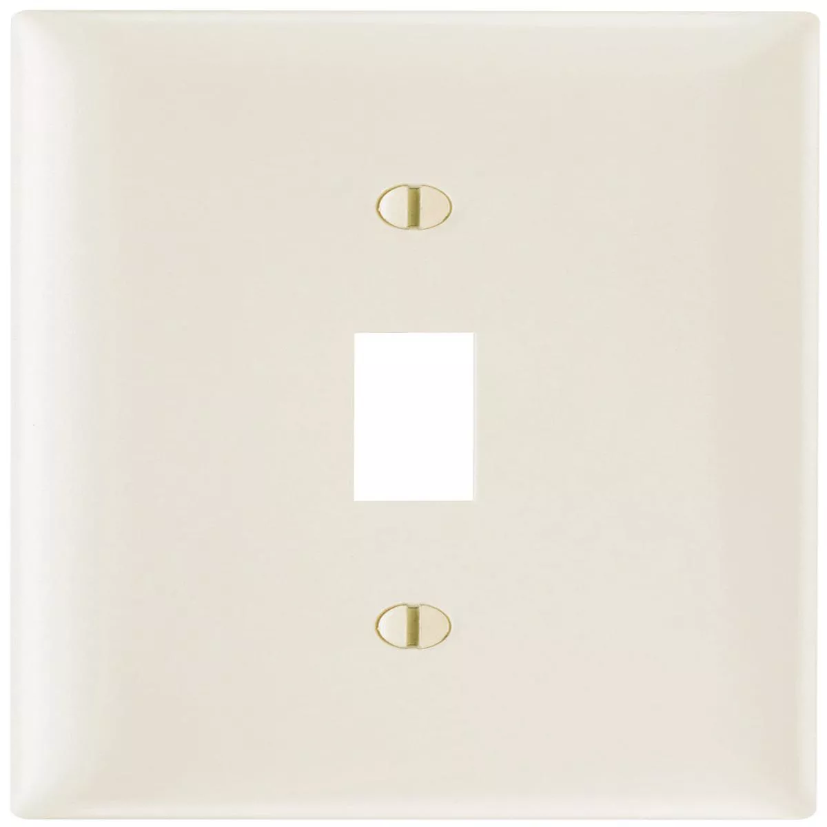 Pass & Seymour Toggle Switch Openings, One Gang, Light Almond
