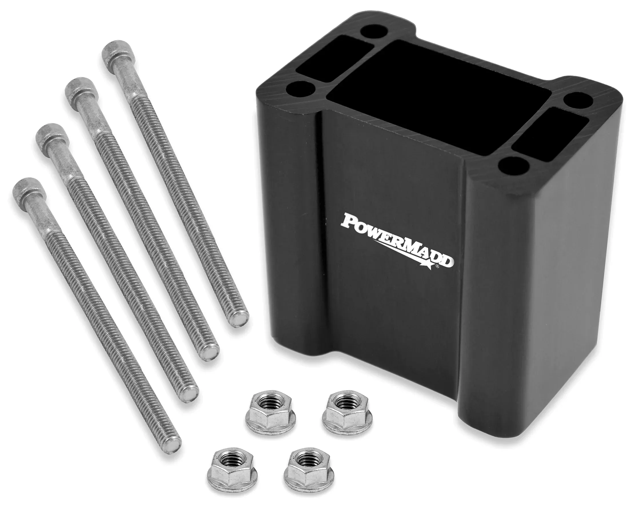 Powermadd Non-Pivot Riser Block 3" Pol Pro Taper Models - 44-8303