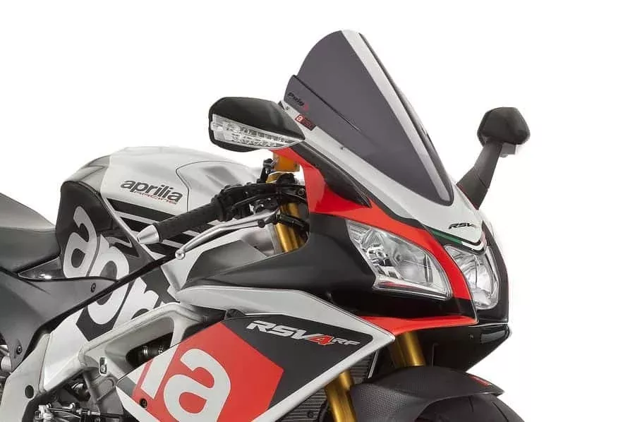 PUIG Windscreen Racing Dark Smoke - 561-07614D - A&D Discount Performance