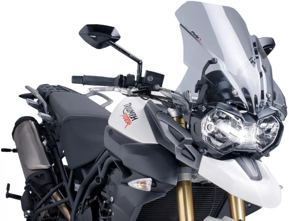 PUIG Windscreen Touring Smoke - 561-1510S - A&D Discount Performance
