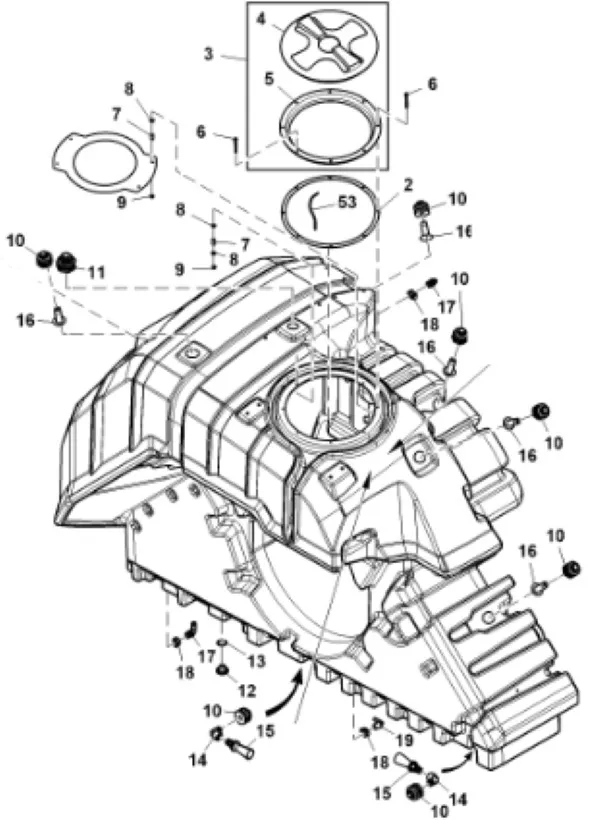 RE596817 - RH Tank