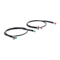 SeaStar HO8604 Single Bulkhead Stainless Steel Hose Kit 2x 4ft.