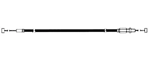 SP1 Throttle Cable Pol - 12-1929 - A&D Discount Performance