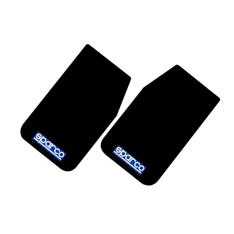 Sparco Mud Flap Pair Black - A&D Discount Performance