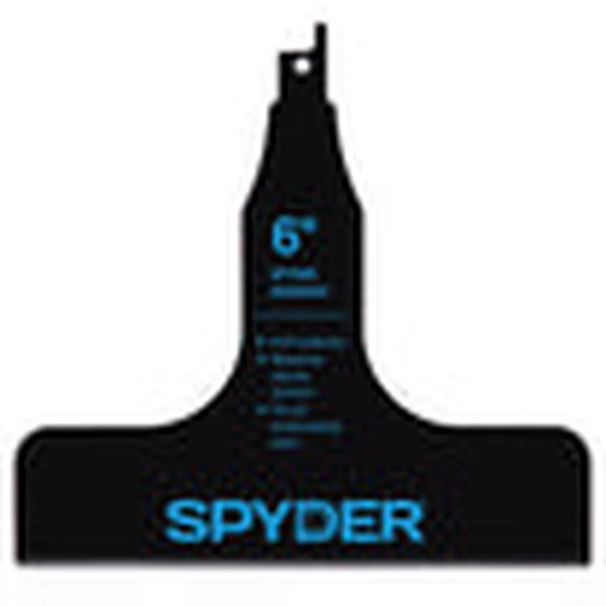 Spyder 6" Scraper Blade Attachment for Reciprocating Saws Spyder Scraper