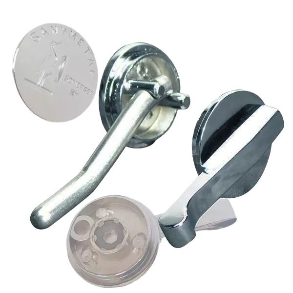 Toilet Partition Door 6860 New Style Concealed Latch with Round Bar - Noel's Plumbing Supply