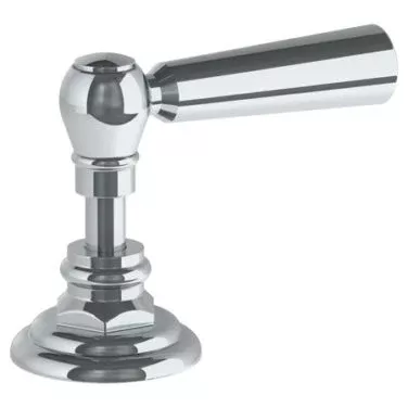 Watermark - Paris Trim For Deck Mounted Valve. Porcelain cross and lev