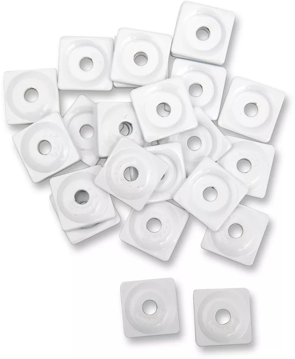 Woody's Performance Support Plates - White - 5/16" - 48 Pack - ASW2-3815-48 - A&D Discount Performance