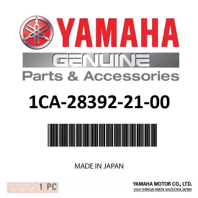 Yamaha 1CA-28392-21-00 - Label, Caution