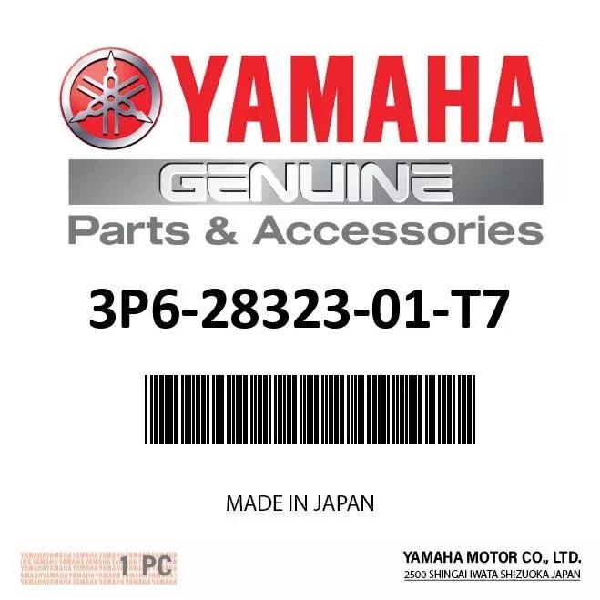 Yamaha 3P6-28323-01-T7 - Label, Caution