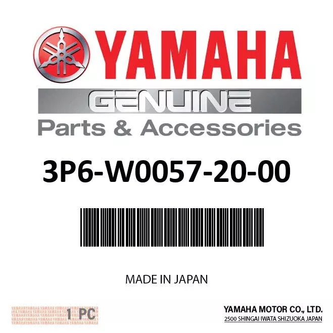 Yamaha 3P6-W0057-20-00 Caliper Piston Assembly | FJR1300A, FJR1300AE