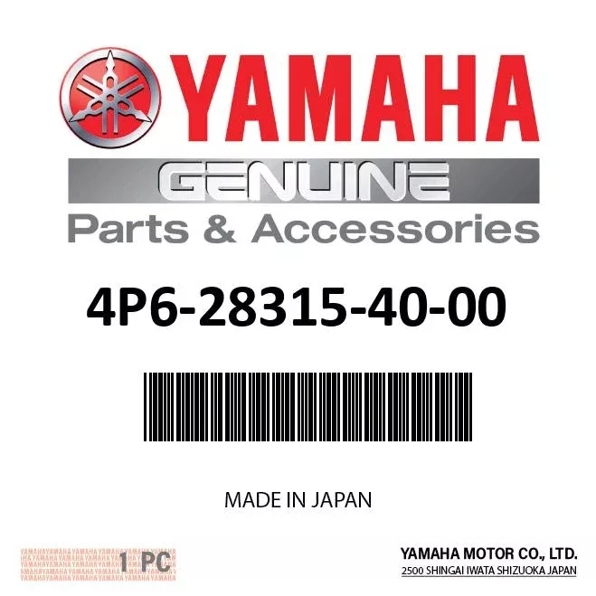 Yamaha 4P6-28315-40-00 Emblem | YZF-R6