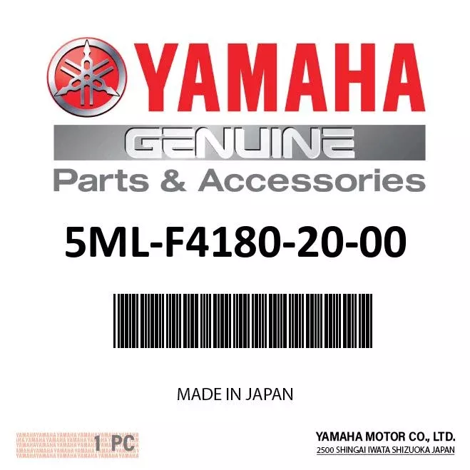 Yamaha 5ML-F4180-20-00 Roll Over Valve AS | XC155 SMAX