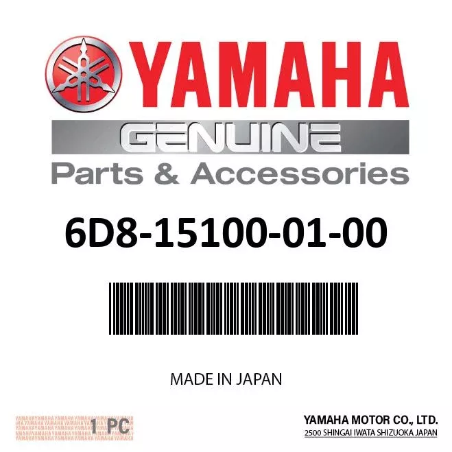 Yamaha 6D8-15100-01-00 - Crankcase assy