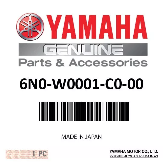 Yamaha 6N0-W0001-C0-00 - Lower unit gasket kit