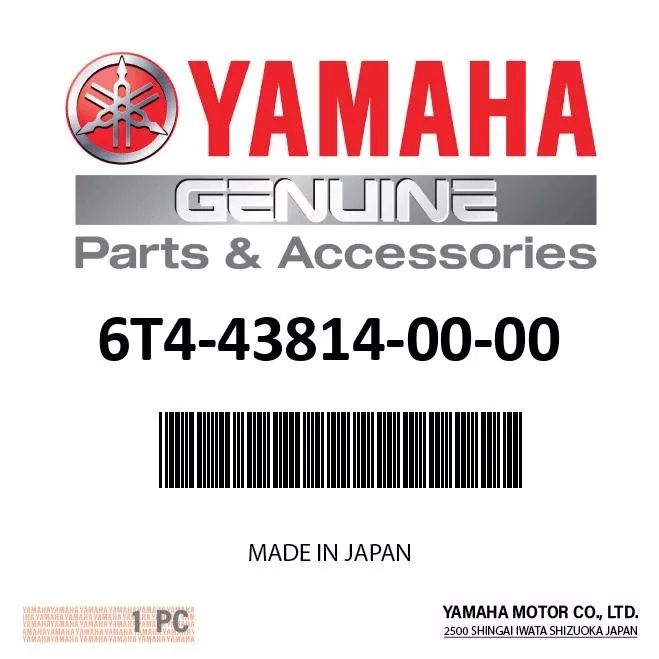 Yamaha 6T4-43814-00-00 - Piston,free
