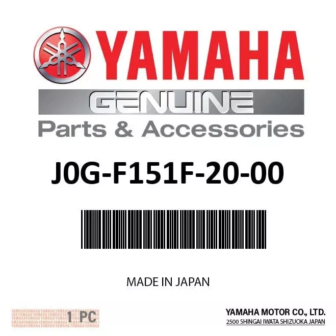 Yamaha J0G-F151F-20-00 - Label 3