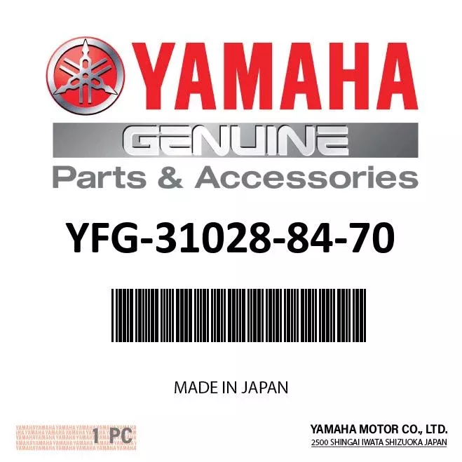 Yamaha YFG-31028-84-70 - Label, Mass